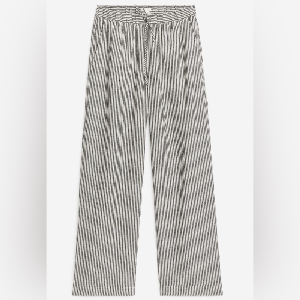 ARKET Striped Linen Pants Women’s size M